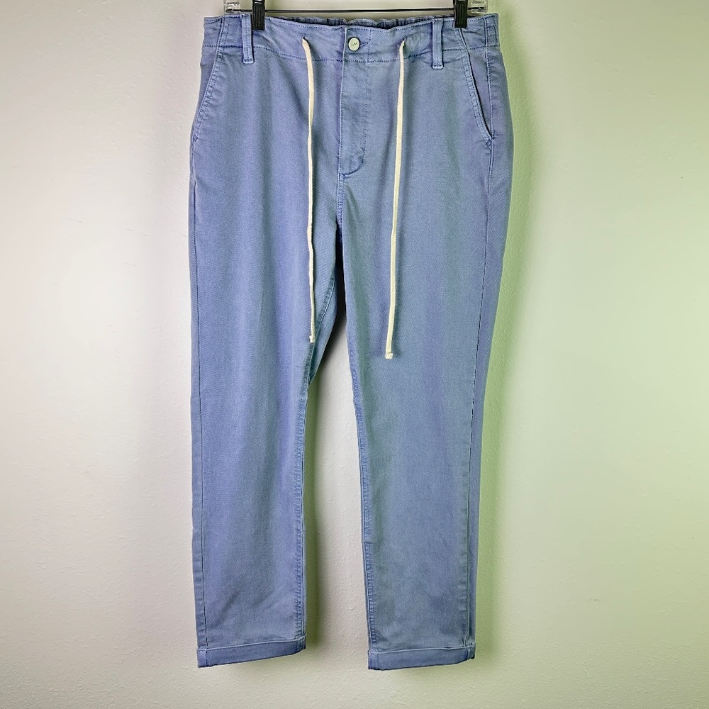 Paige Christy Drawstring Cuffed Straight Leg Pants - Picture 2 of 8